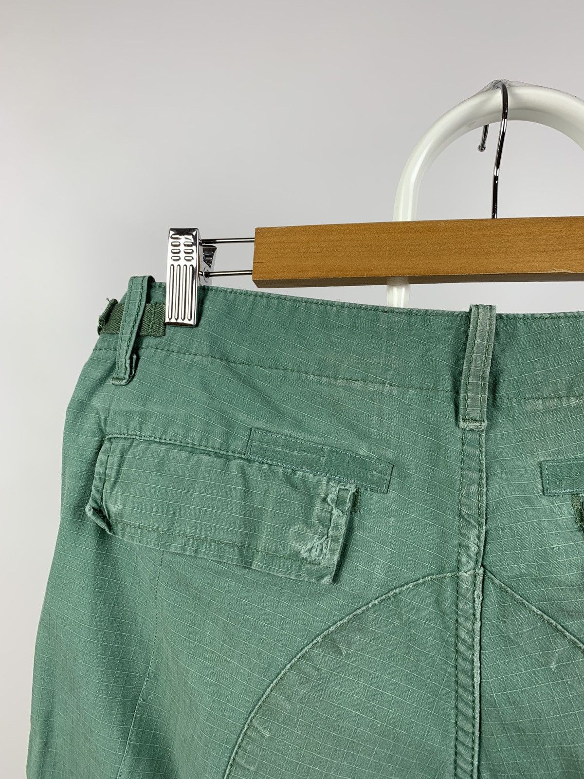 Carhartt Vintage Carhartt WIP Distressed Turquoise Cargo Pants Size US 30 / EU 46 - 22 Thumbnail