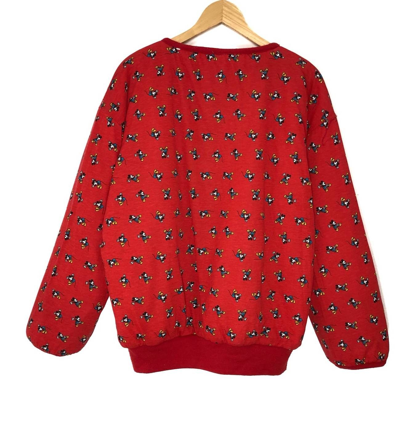 Cartoon Network × Disney × Mickey Mouse Vintage Mickey Mouse Reversible Sweatshirts Size US L / EU 52-54 / 3 - 3 Thumbnail