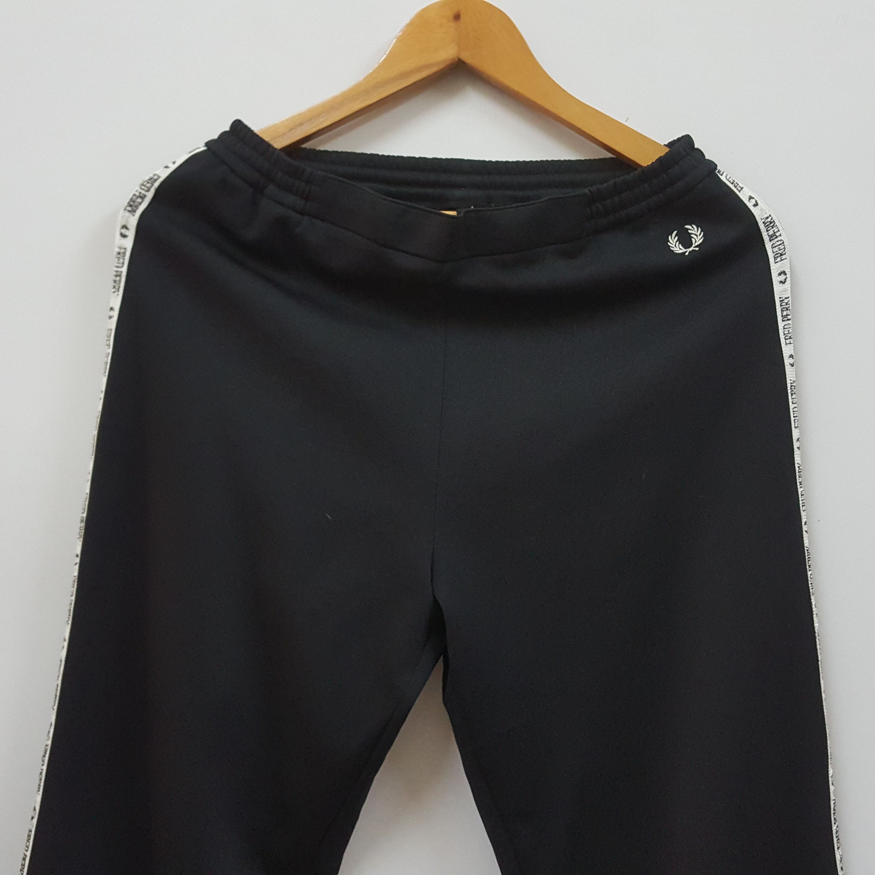 Fred Perry × Vintage Vintage Fred Perry strip logo design sweatpants Size US 30 / EU 46 - 5 Thumbnail