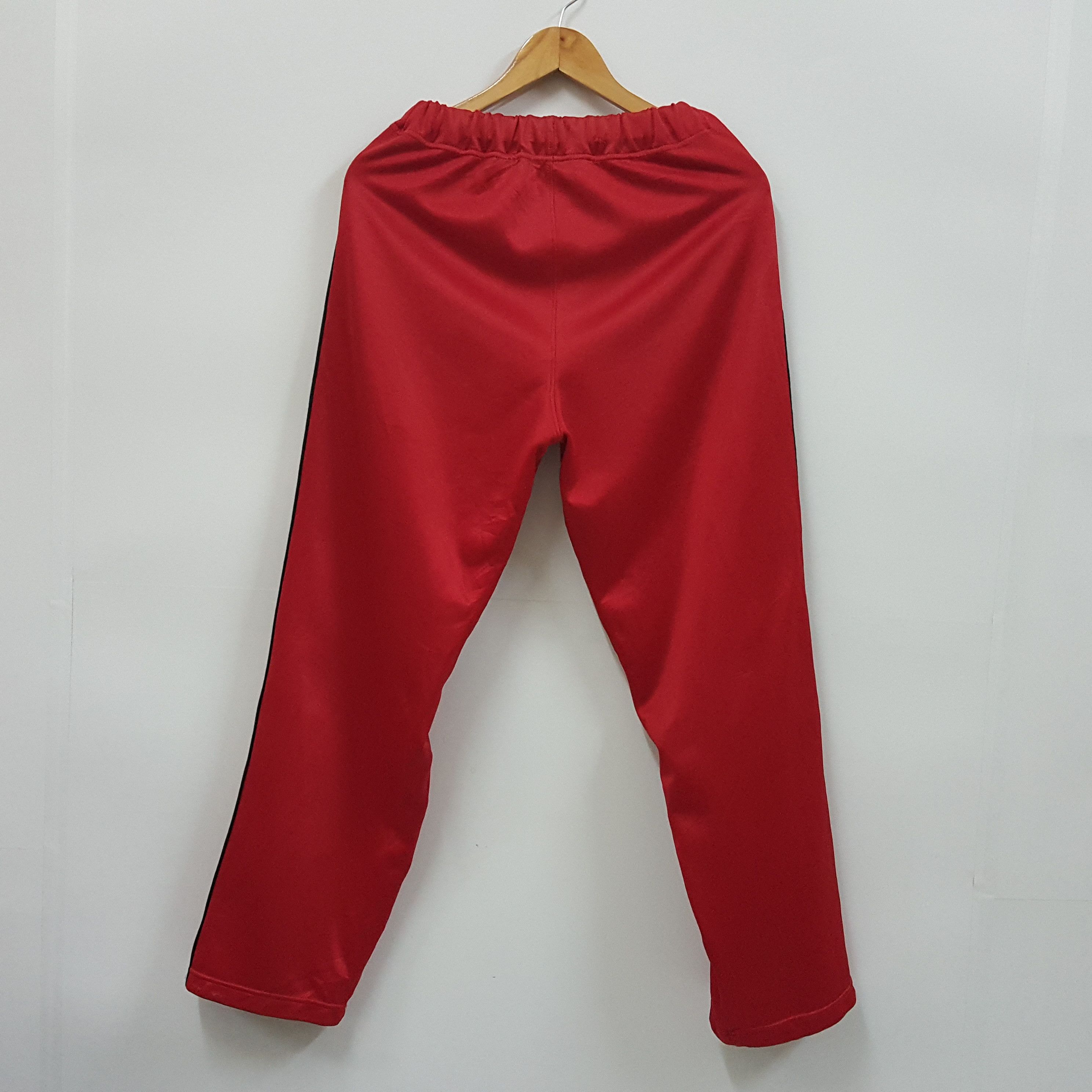 Kappa × Vintage Vintage 90's Kappa stripe logo red sweatpants made in japan Size US 35 - 4 Thumbnail
