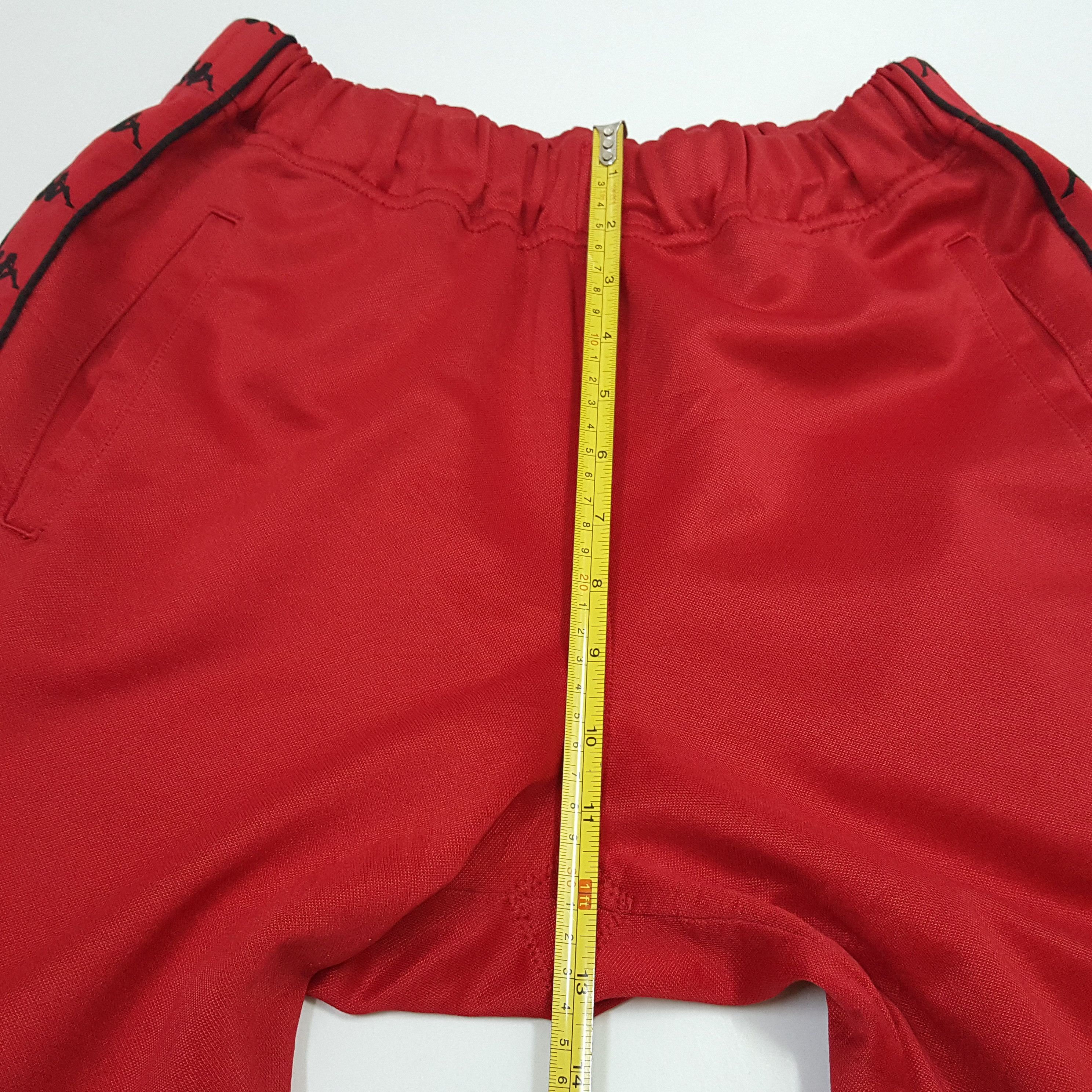 Kappa × Vintage Vintage 90's Kappa stripe logo red sweatpants made in japan Size US 35 - 7 Thumbnail