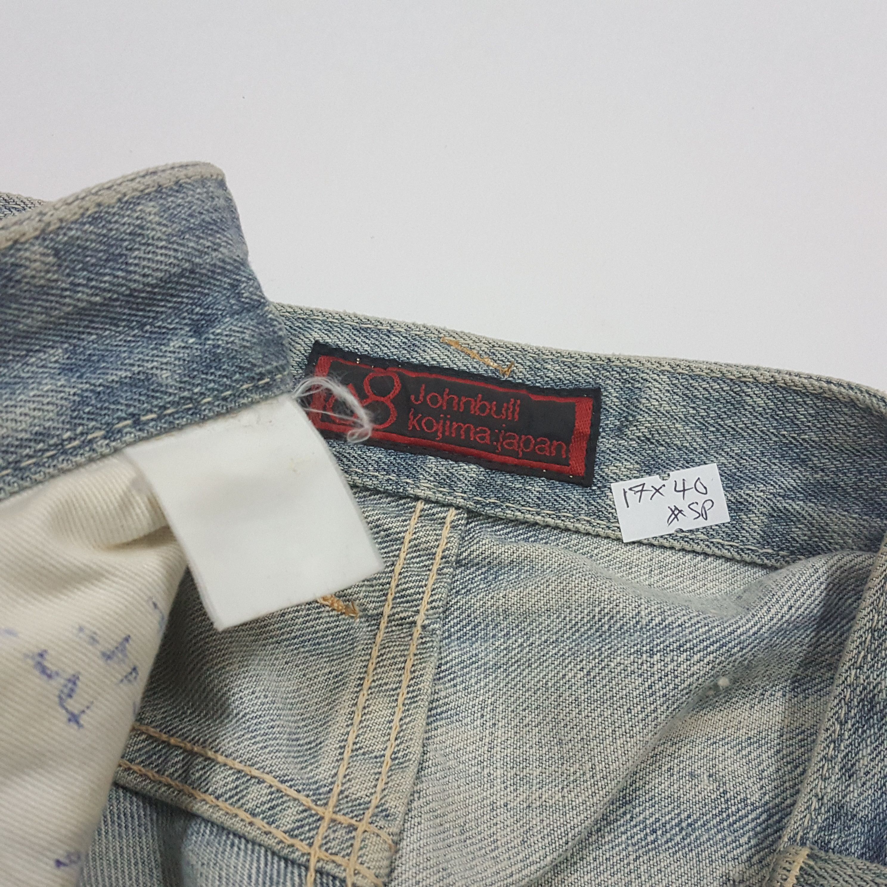 Johnbull × Vintage Vintage Johnbull kojima Japan nice design red line jeans Size US 34 / EU 50 - 4 Thumbnail