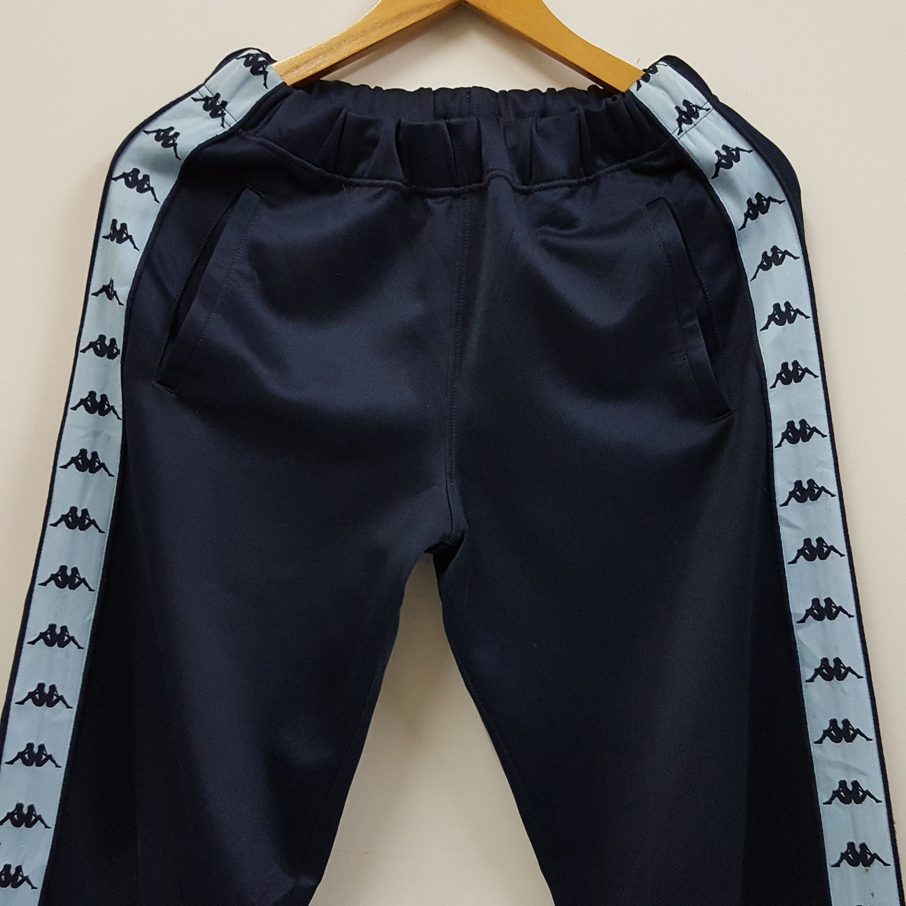 Kappa × Vintage Vintage 90's Kappa stripe design sweatpants made in japan Size US 33 - 5 Thumbnail
