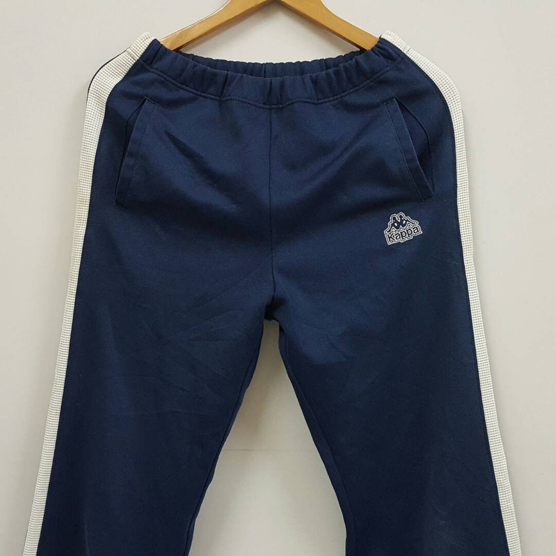 Kappa × Vintage Vintage Kappa navy colour sweatpants Size US 33 - 3 Thumbnail