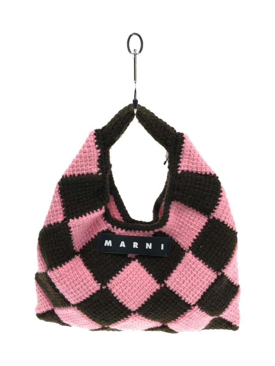 Marni Crochet Wool Knit Logo Carry Bag Size ONE SIZE - 1 Thumbnail