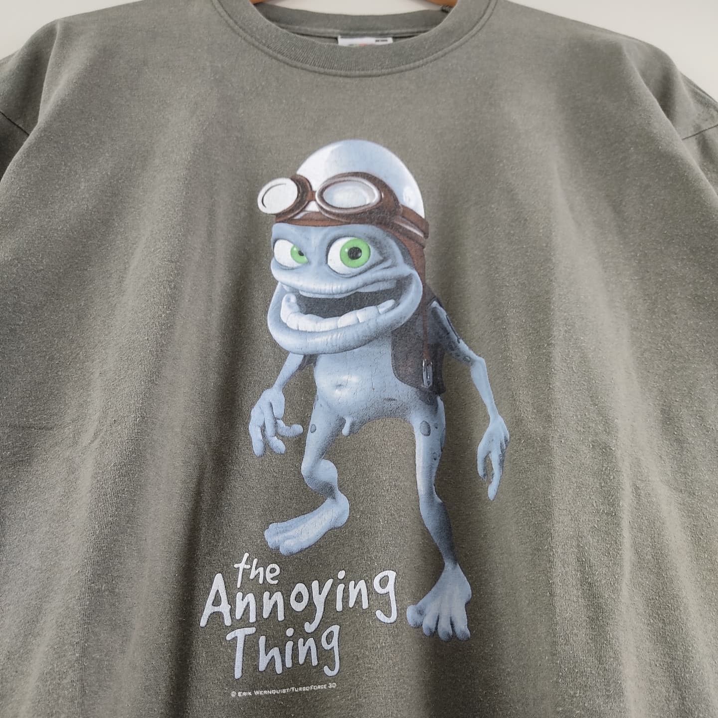 Anime × Band Tees × Vintage 2005 Axel F Crazy Frog Size US L / EU 52-54 / 3 - 2 Thumbnail