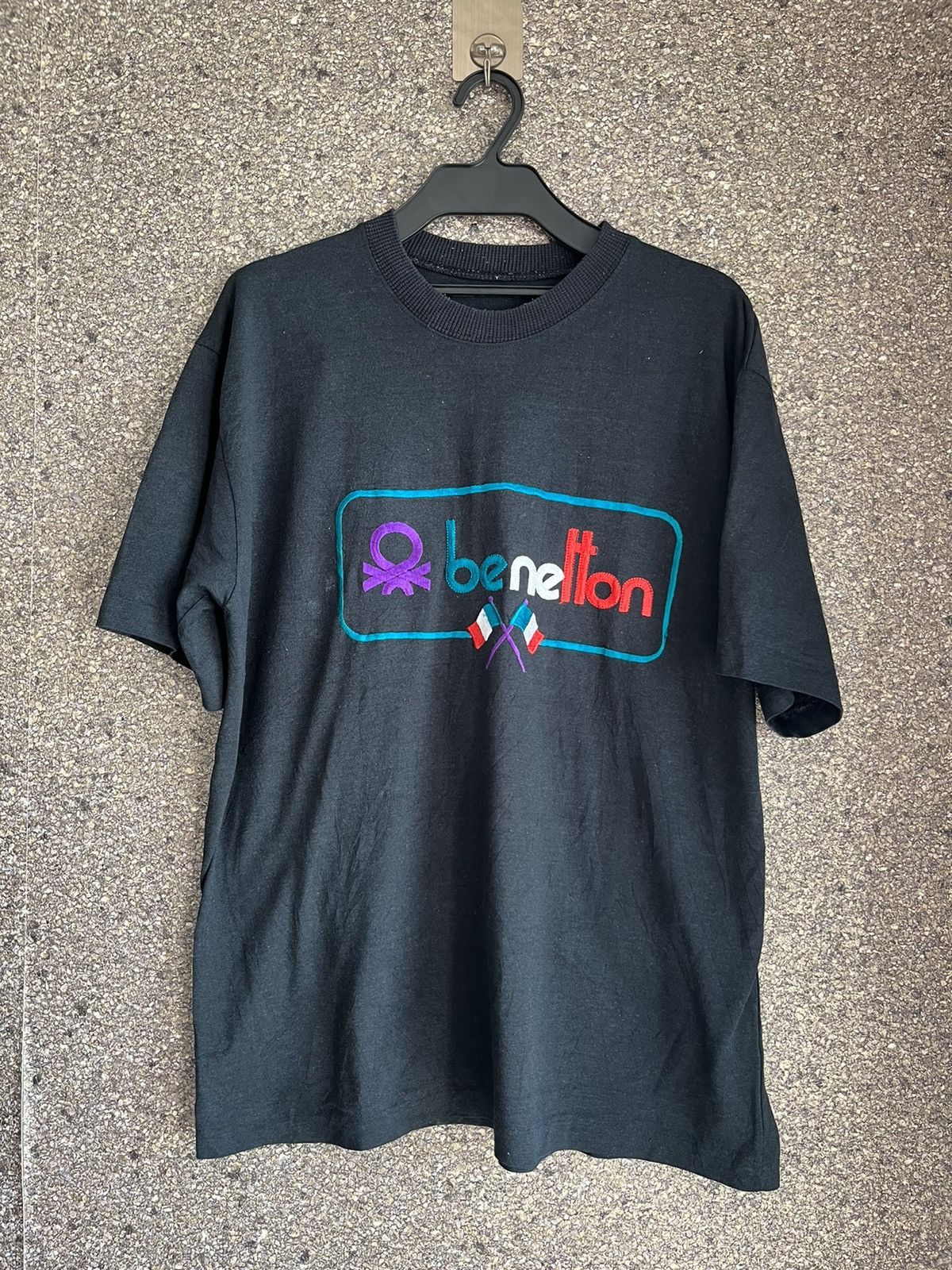 Vintage Benetton ft68 Size US XL / EU 56 / 4 - 1 Thumbnail