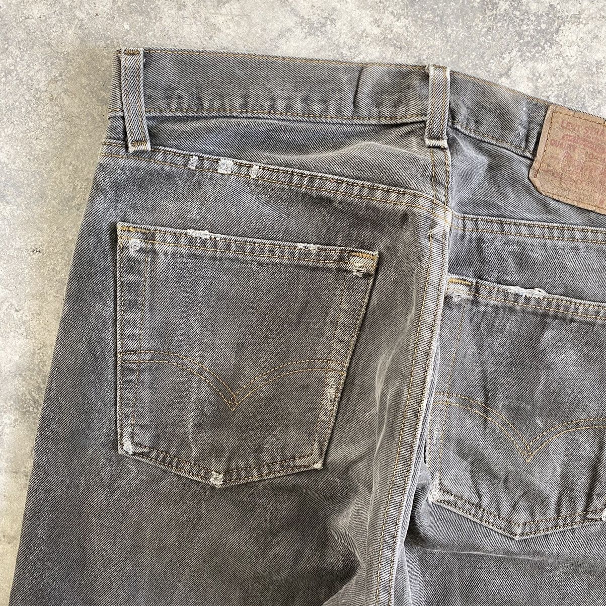 Levi's Size 32x30 Vintage Levis 505 Faded Black Jeans Size US 32 / EU 48 - 18 Thumbnail
