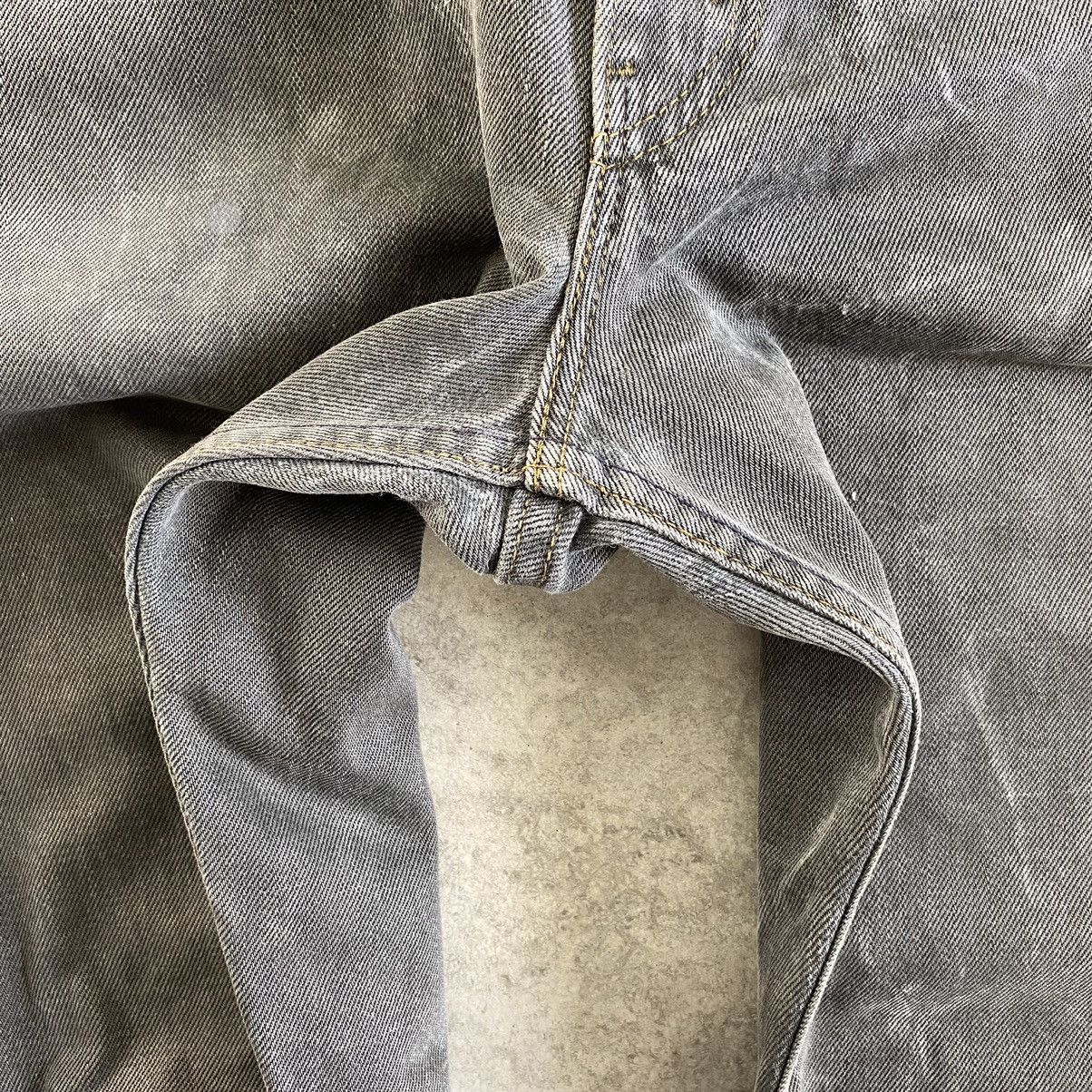 Levi's Size 32x30 Vintage Levis 505 Faded Black Jeans Size US 32 / EU 48 - 10 Thumbnail