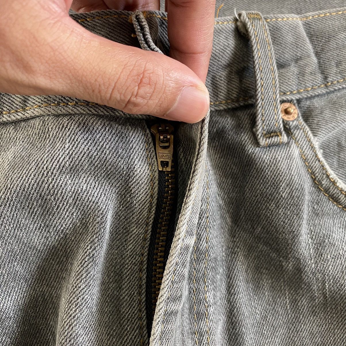Levi's Size 32x30 Vintage Levis 505 Faded Black Jeans Size US 32 / EU 48 - 9 Thumbnail