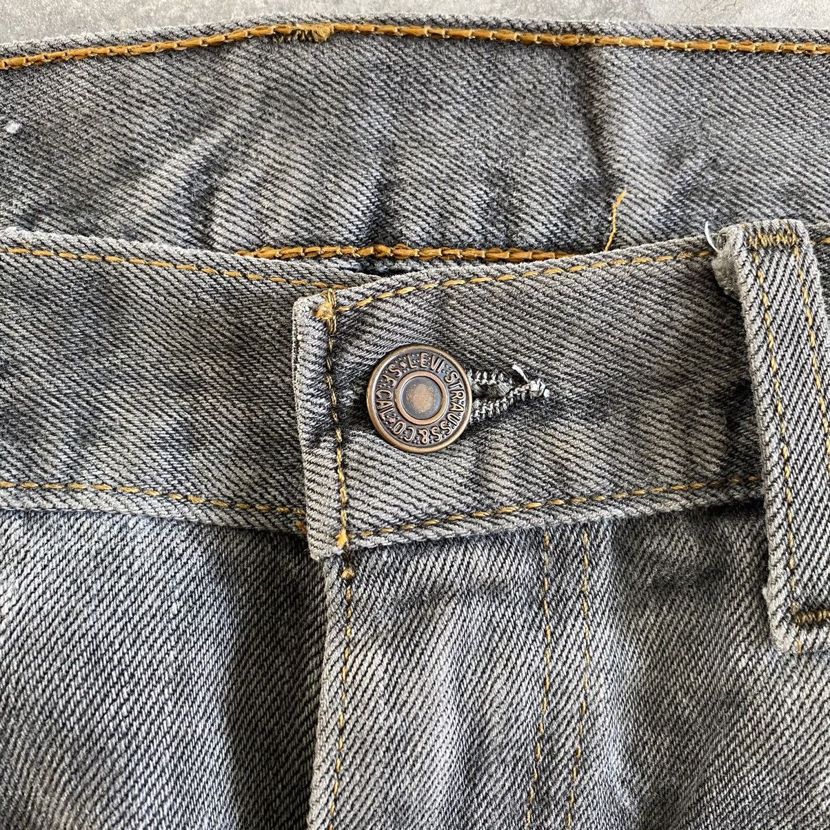 Levi's Size 32x30 Vintage Levis 505 Faded Black Jeans Size US 32 / EU 48 - 8 Thumbnail