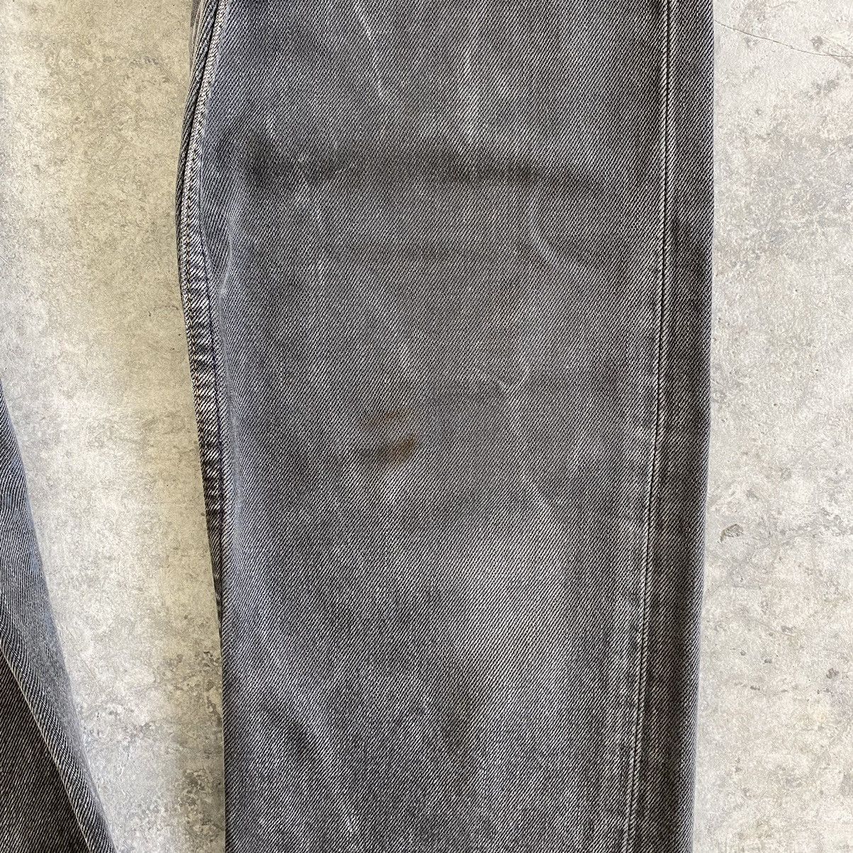 Levi's Size 32x30 Vintage Levis 505 Faded Black Jeans Size US 32 / EU 48 - 11 Thumbnail