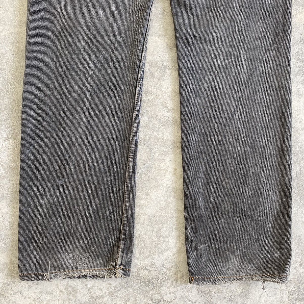 Levi's Size 32x30 Vintage Levis 505 Faded Black Jeans Size US 32 / EU 48 - 16 Thumbnail