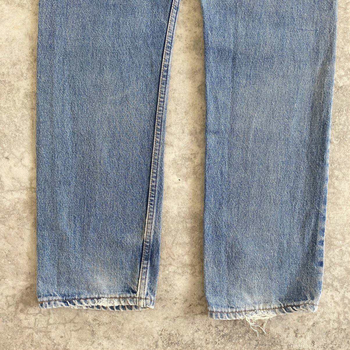 Levi's Size 29x31 Vintage 90’s Levis 501 Faded Stonewashed Jeans Size US 29 - 18 Thumbnail