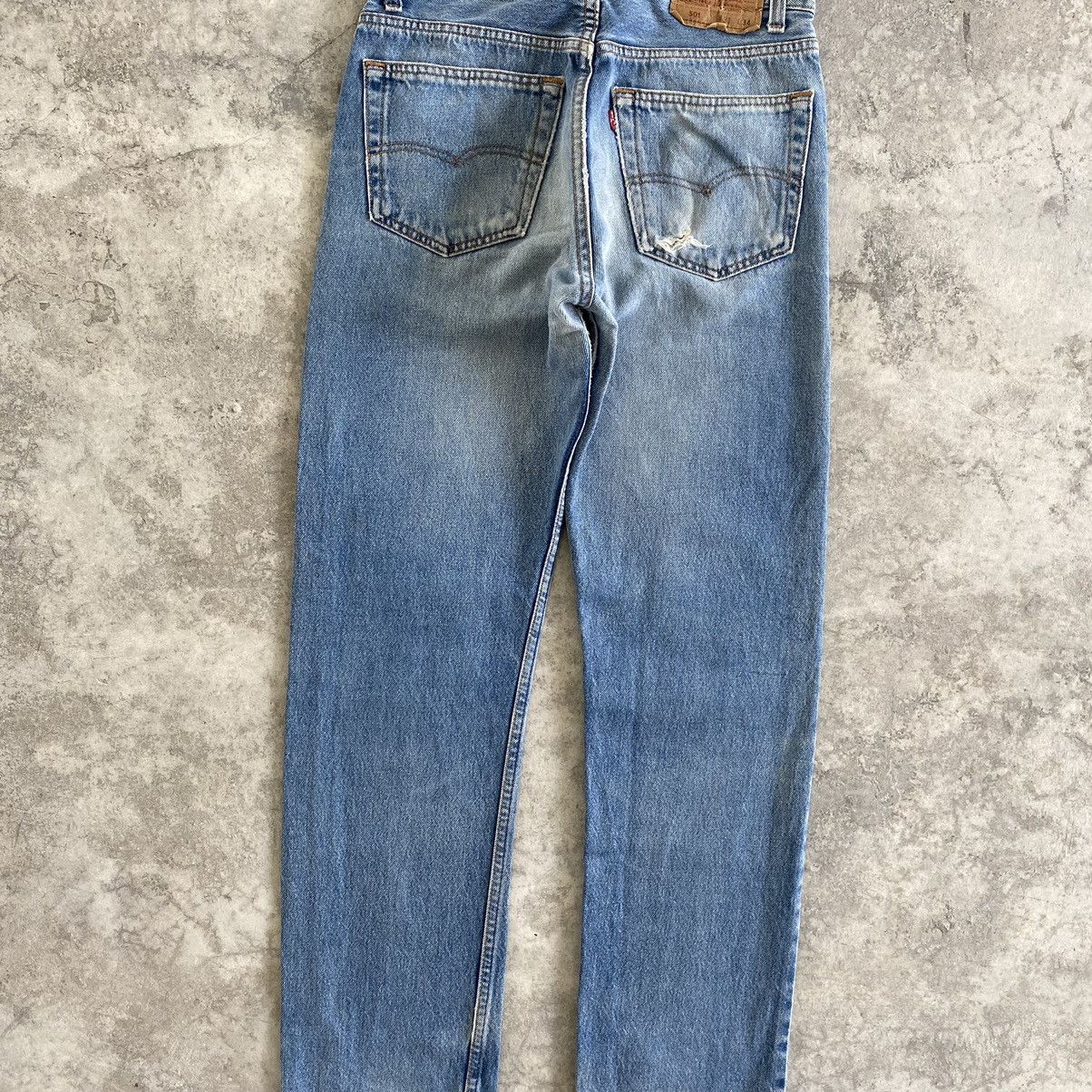 Levi's Size 29x31 Vintage 90’s Levis 501 Faded Stonewashed Jeans Size US 29 - 17 Thumbnail