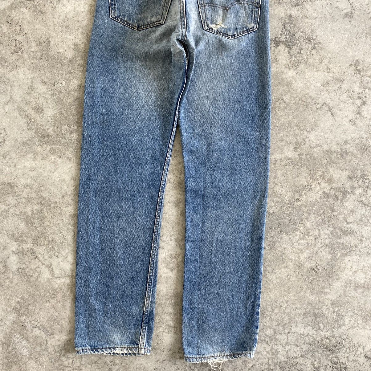 Levi's Size 29x31 Vintage 90’s Levis 501 Faded Stonewashed Jeans Size US 29 - 16 Thumbnail