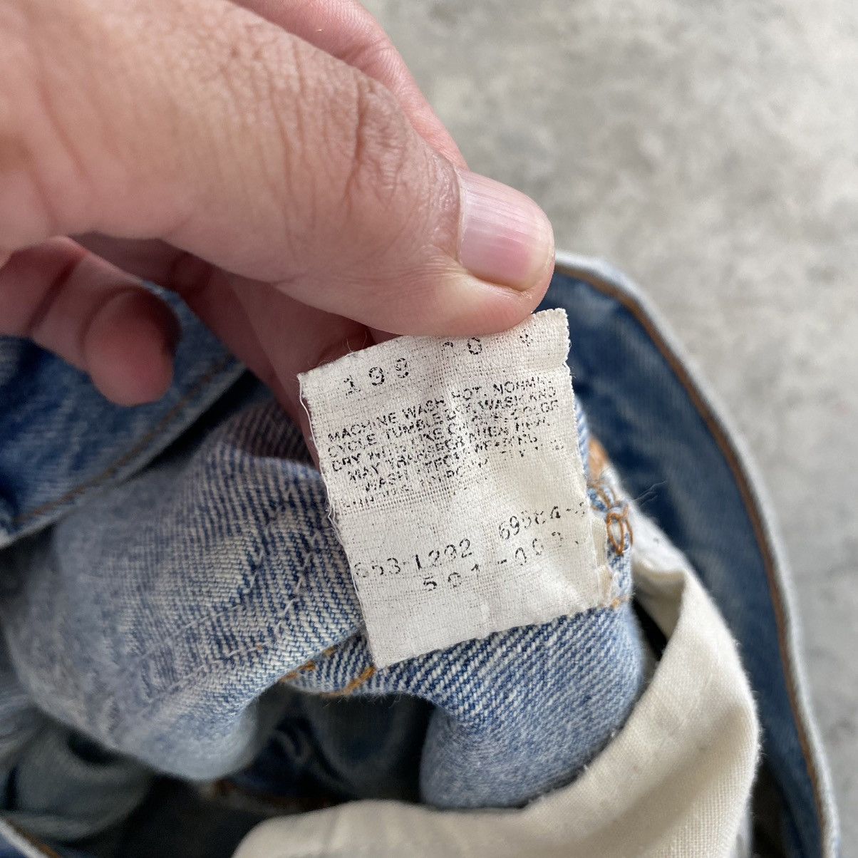 Levi's Size 29x31 Vintage 90’s Levis 501 Faded Stonewashed Jeans Size US 29 - 25 Thumbnail