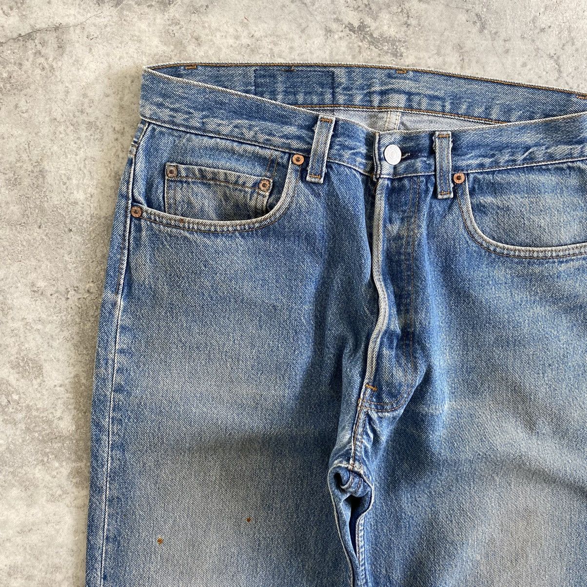 Levi's Vintage Late 80’s Levis 501 Faded Stonewashed Denim Jeans Size US 32 / EU 48 - 8 Thumbnail