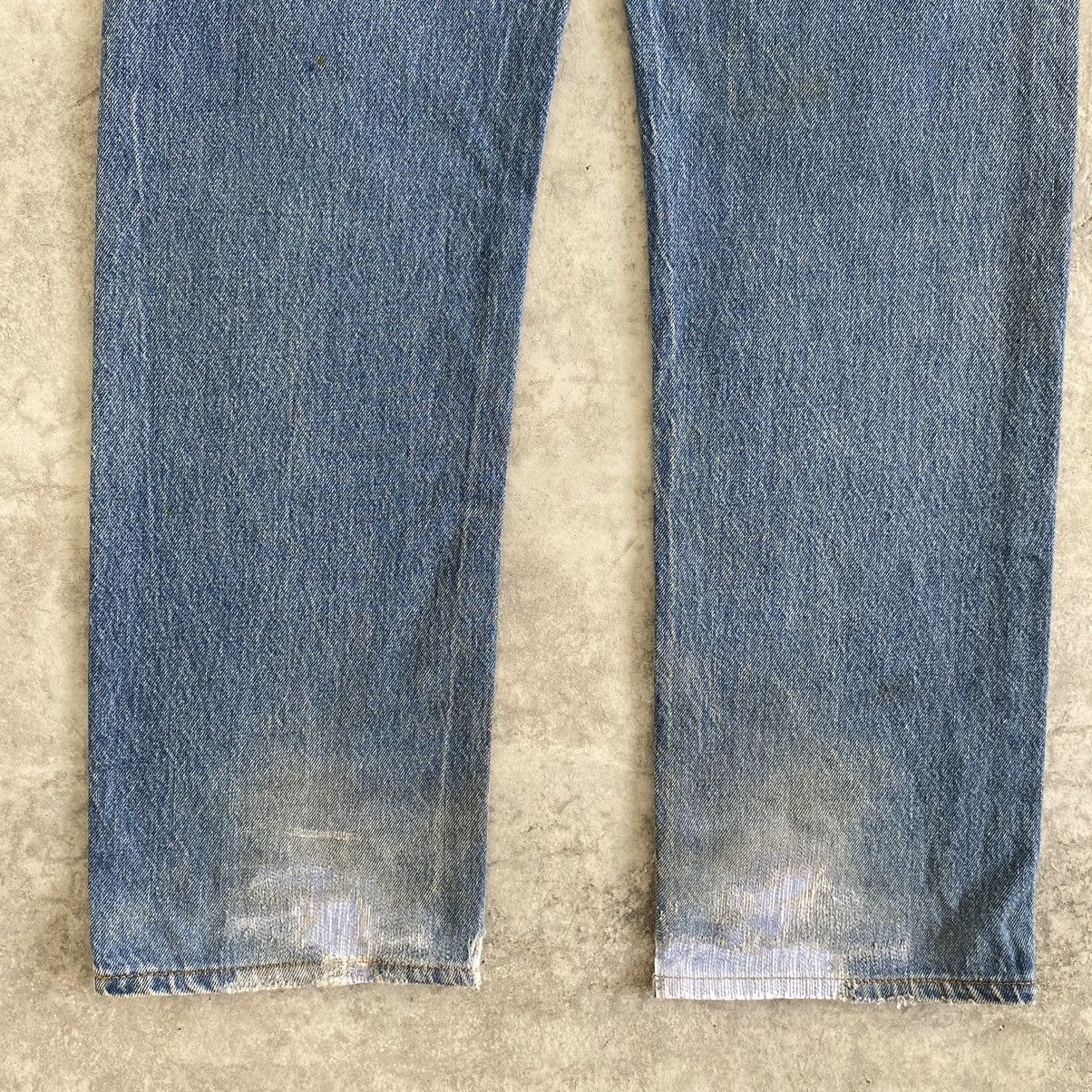 Levi's Vintage Late 80’s Levis 501 Faded Stonewashed Denim Jeans Size US 32 / EU 48 - 16 Thumbnail