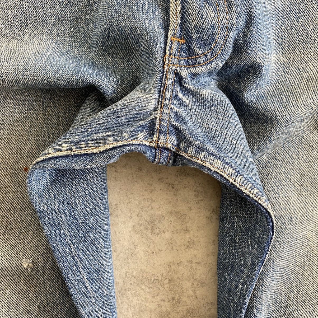 Levi's Vintage Late 80’s Levis 501 Faded Stonewashed Denim Jeans Size US 32 / EU 48 - 12 Thumbnail