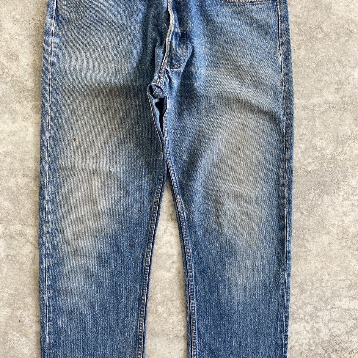 Levi's Vintage Late 80’s Levis 501 Faded Stonewashed Denim Jeans Size US 32 / EU 48 - 5 Thumbnail