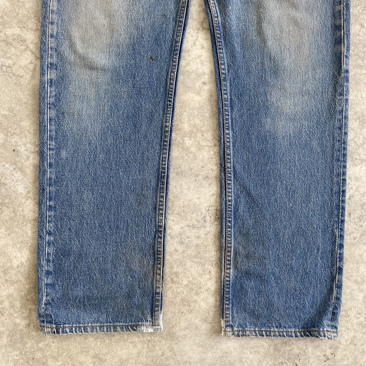 Levi's Vintage Late 80’s Levis 501 Faded Stonewashed Denim Jeans Size US 32 / EU 48 - 6 Thumbnail
