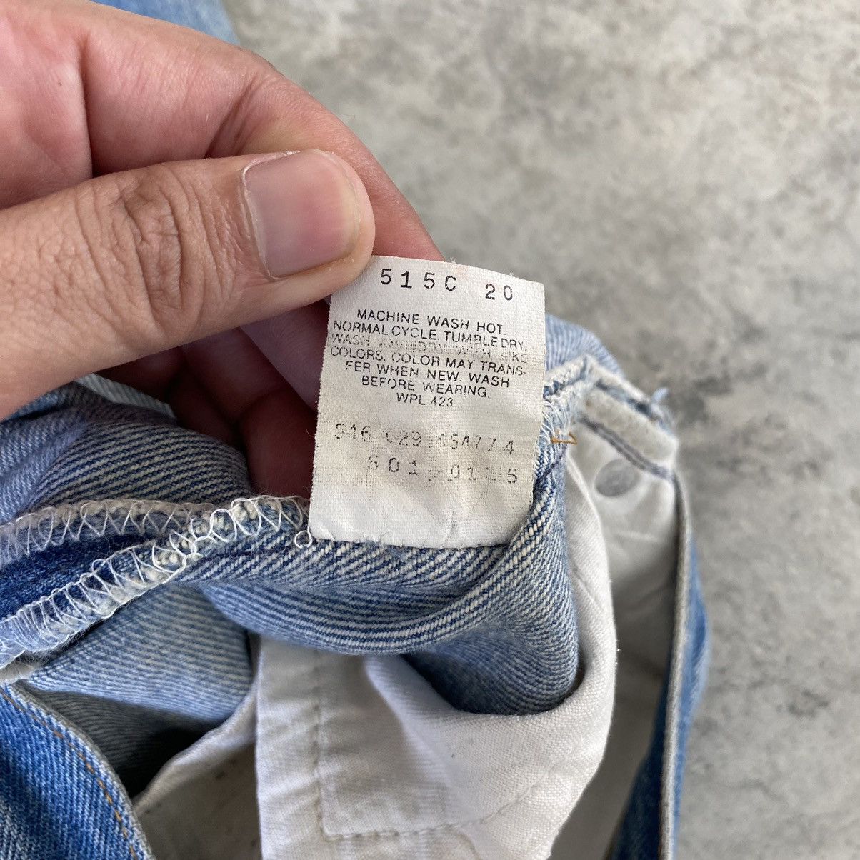 Levi's Vintage Late 80’s Levis 501 Faded Stonewashed Denim Jeans Size US 32 / EU 48 - 23 Thumbnail