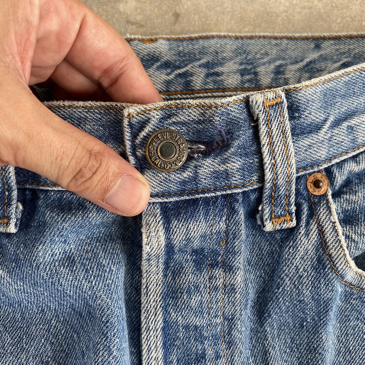 Size 32x29 Vintage 80’s Levis 501 Faded Stonewashed Denim