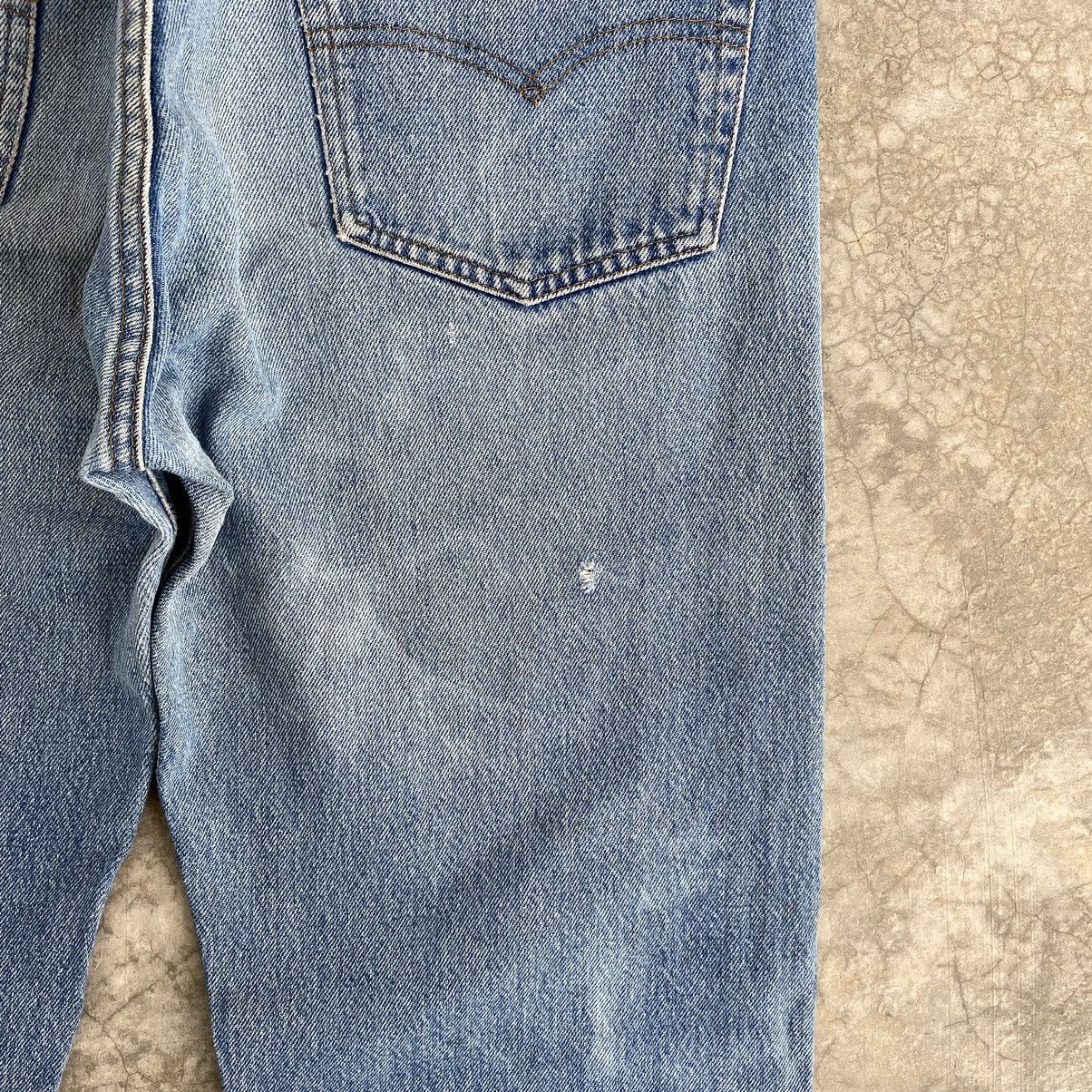 Size 32x29 Vintage 80’s Levis 501 Faded Stonewashed Denim