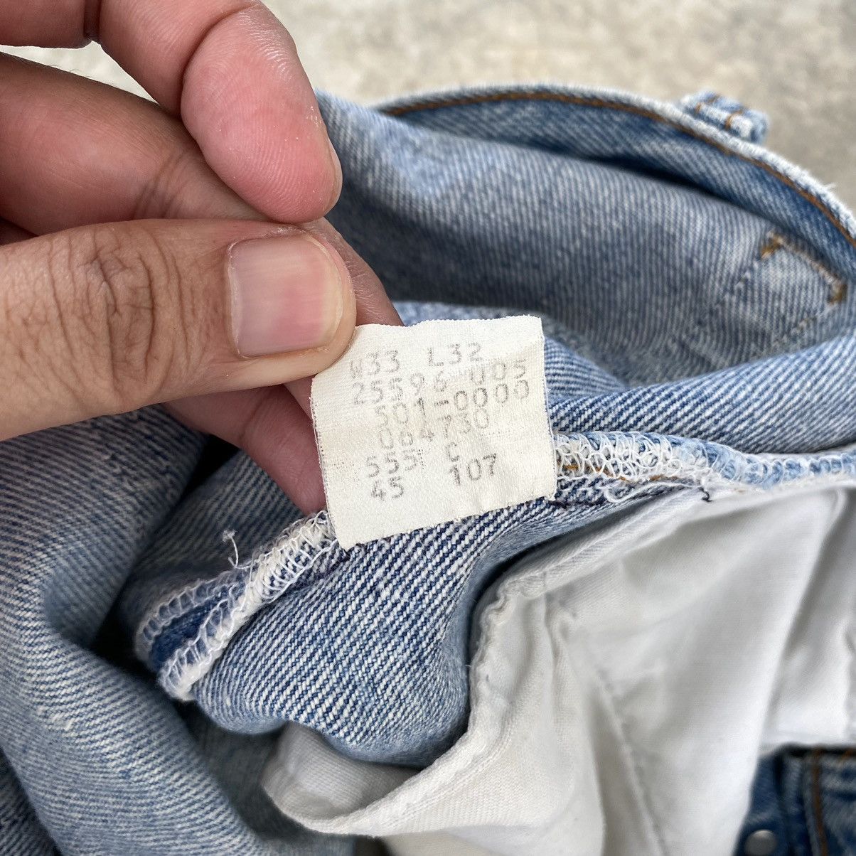 Size 32x29 Vintage 80’s Levis 501 Faded Stonewashed Denim