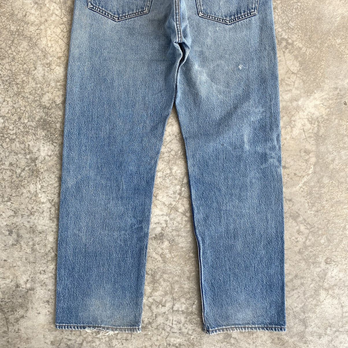 Size 32x29 Vintage 80’s Levis 501 Faded Stonewashed Denim