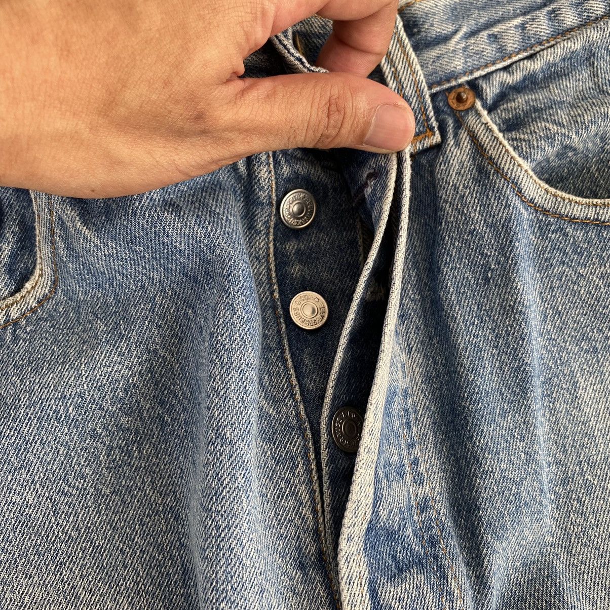Size 32x29 Vintage 80’s Levis 501 Faded Stonewashed Denim