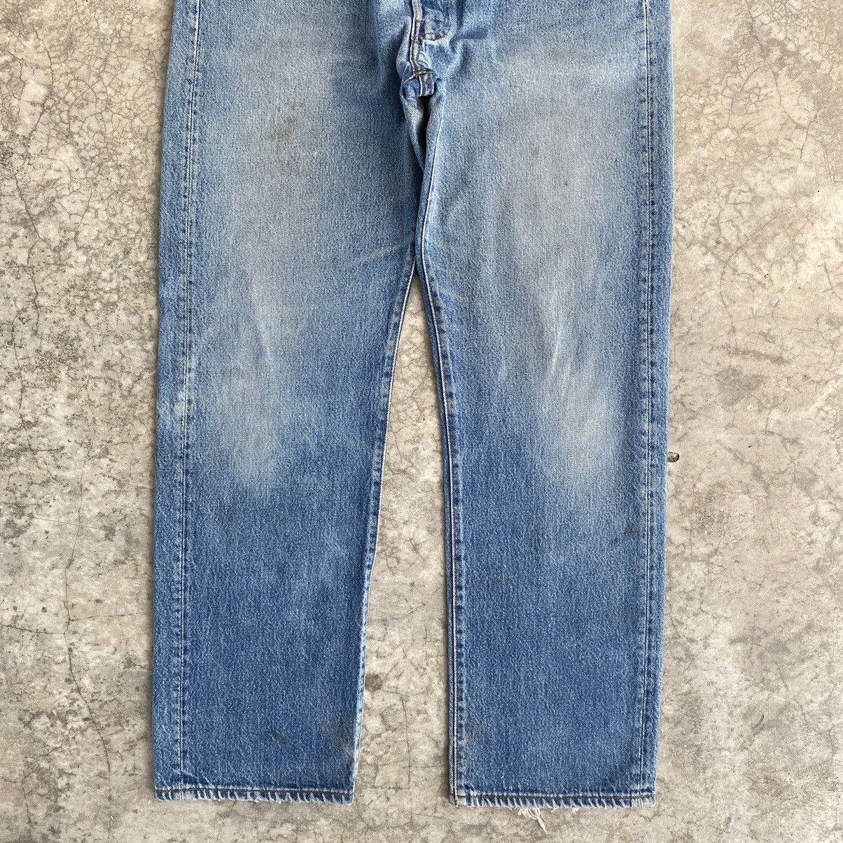 Size 32x29 Vintage 80’s Levis 501 Faded Stonewashed Denim
