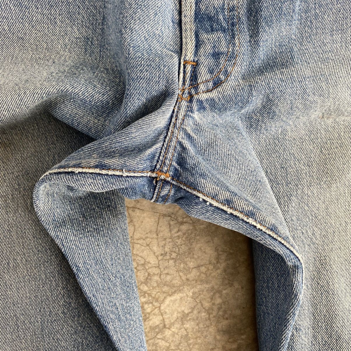 Size 32x29 Vintage 80’s Levis 501 Faded Stonewashed Denim