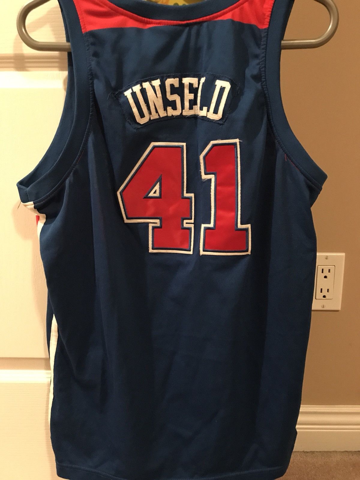 Mitchell Ness Basketball Jersey Mitchell Ness Washington Bullets Wes Unseld Hardwood Classics Jersey Grailed