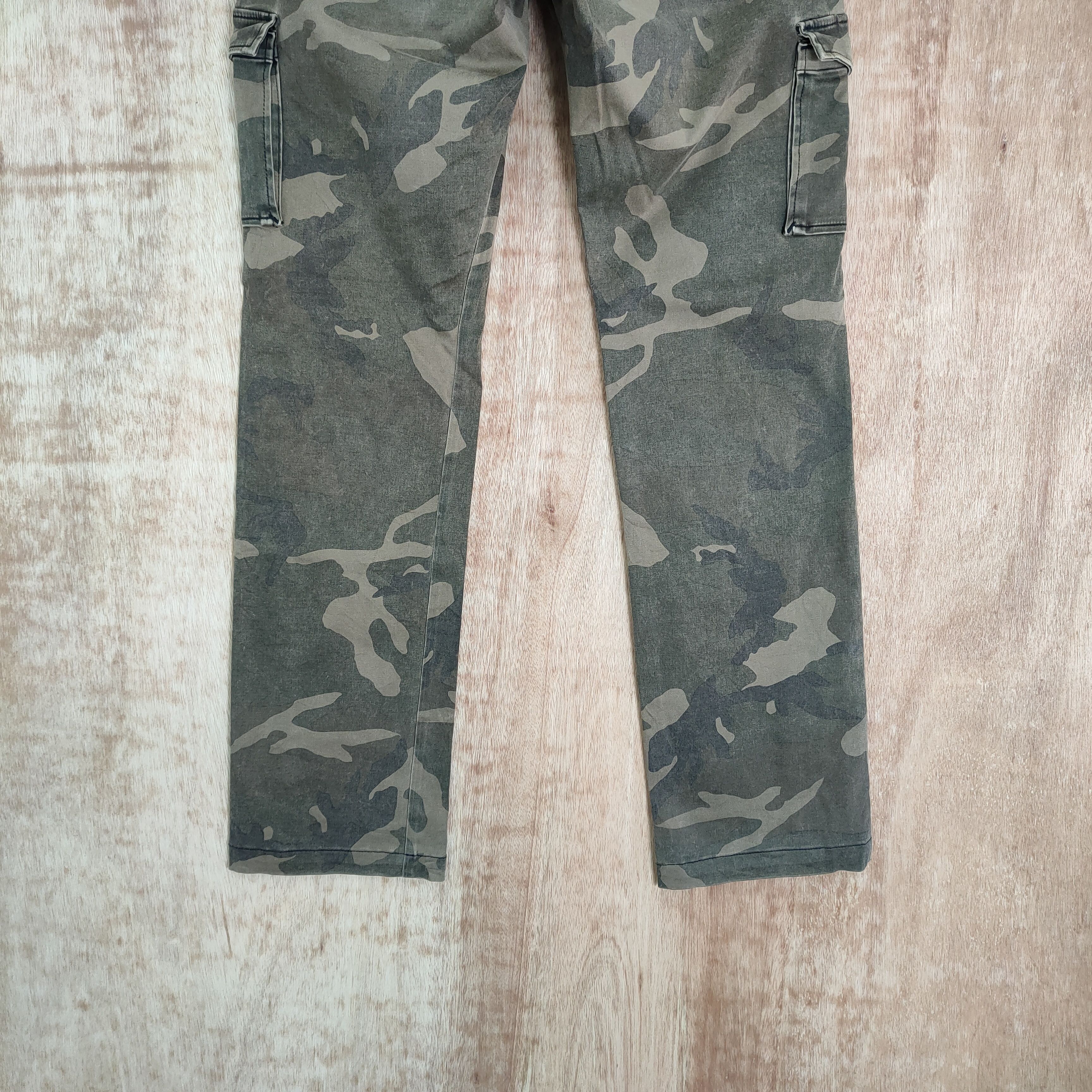 Big John JAPAN MADE! AKM BIG JOHN FADED CAMO CARGO PANTS Size US 30 / EU 46 - 7 Thumbnail