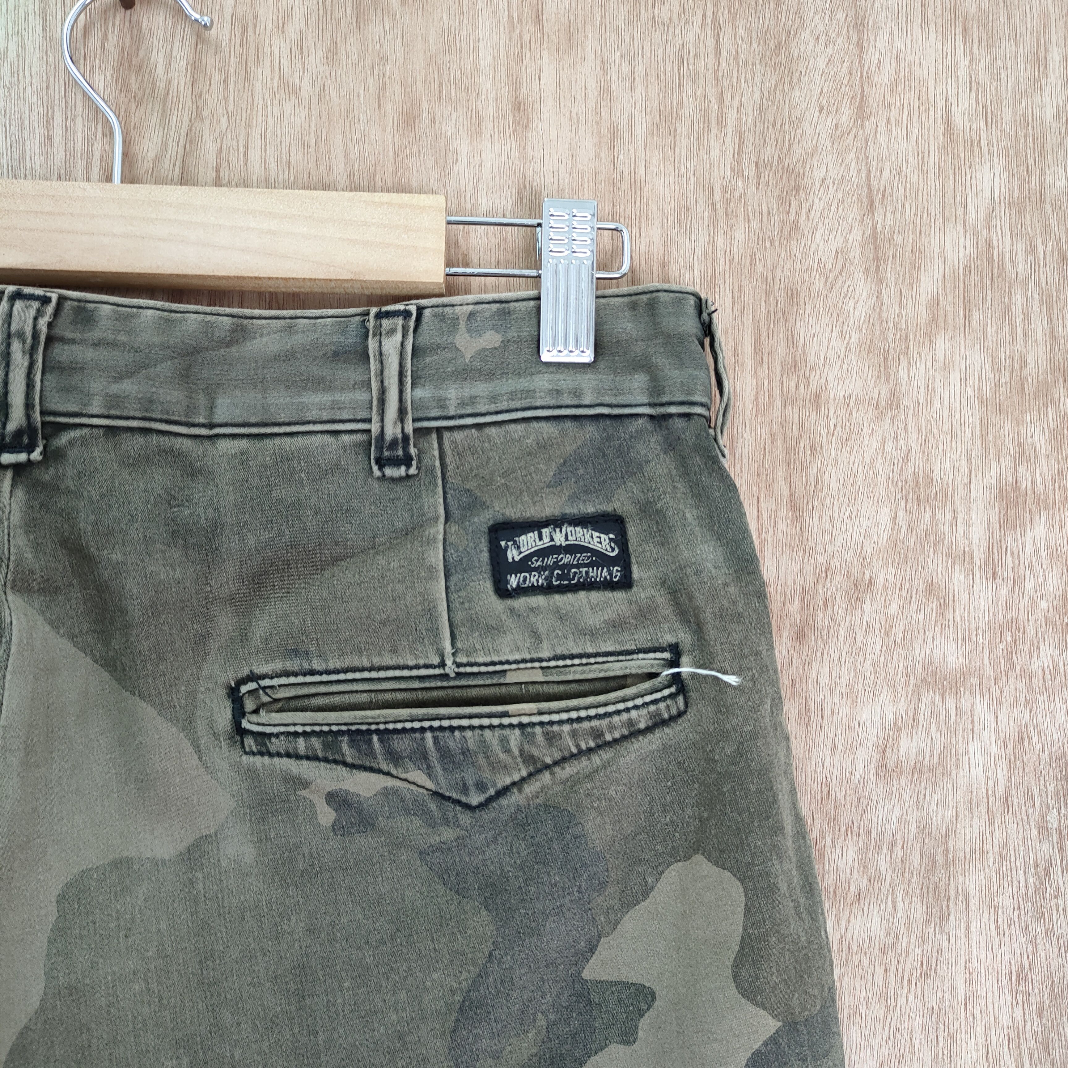 Big John JAPAN MADE! AKM BIG JOHN FADED CAMO CARGO PANTS Size US 30 / EU 46 - 8 Thumbnail