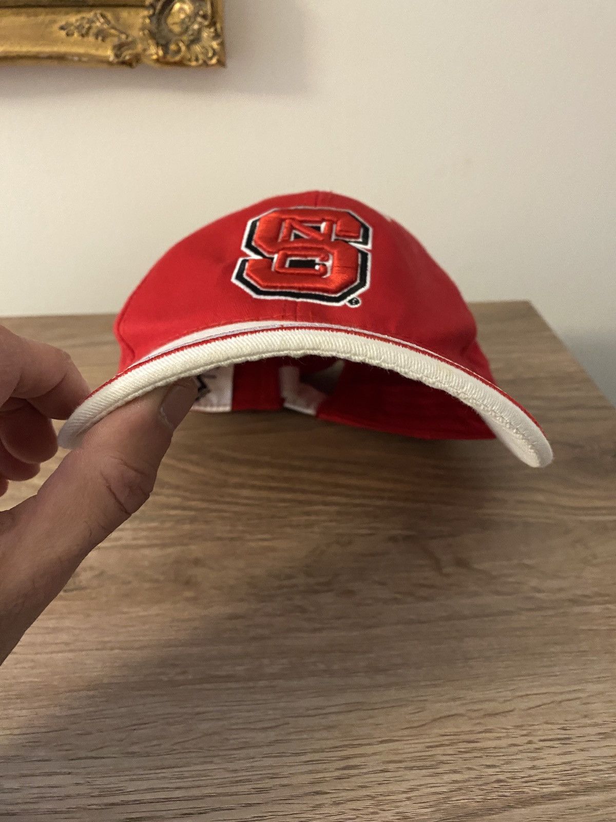 NCAA Vintage Y2K’s NC State Wolfpack The Game Strapback Hat Cap Size ONE SIZE - 6 Thumbnail