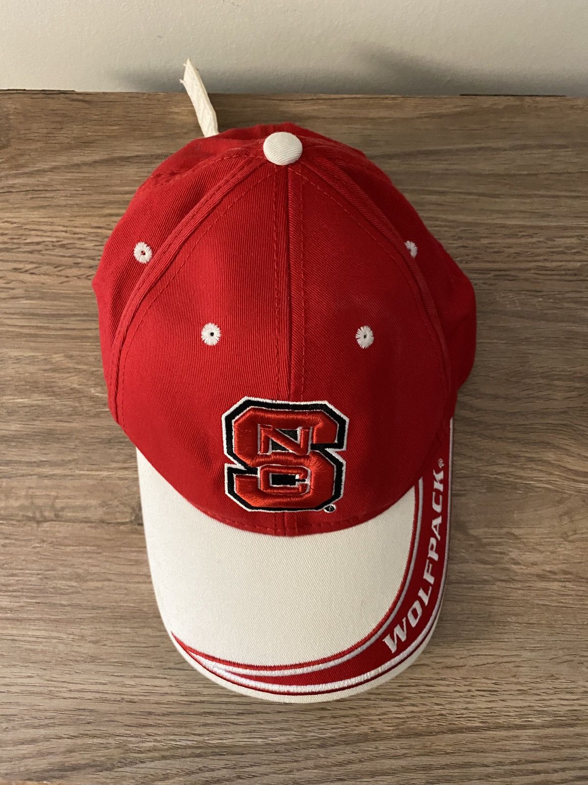 NCAA Vintage Y2K’s NC State Wolfpack The Game Strapback Hat Cap Size ONE SIZE - 7 Thumbnail