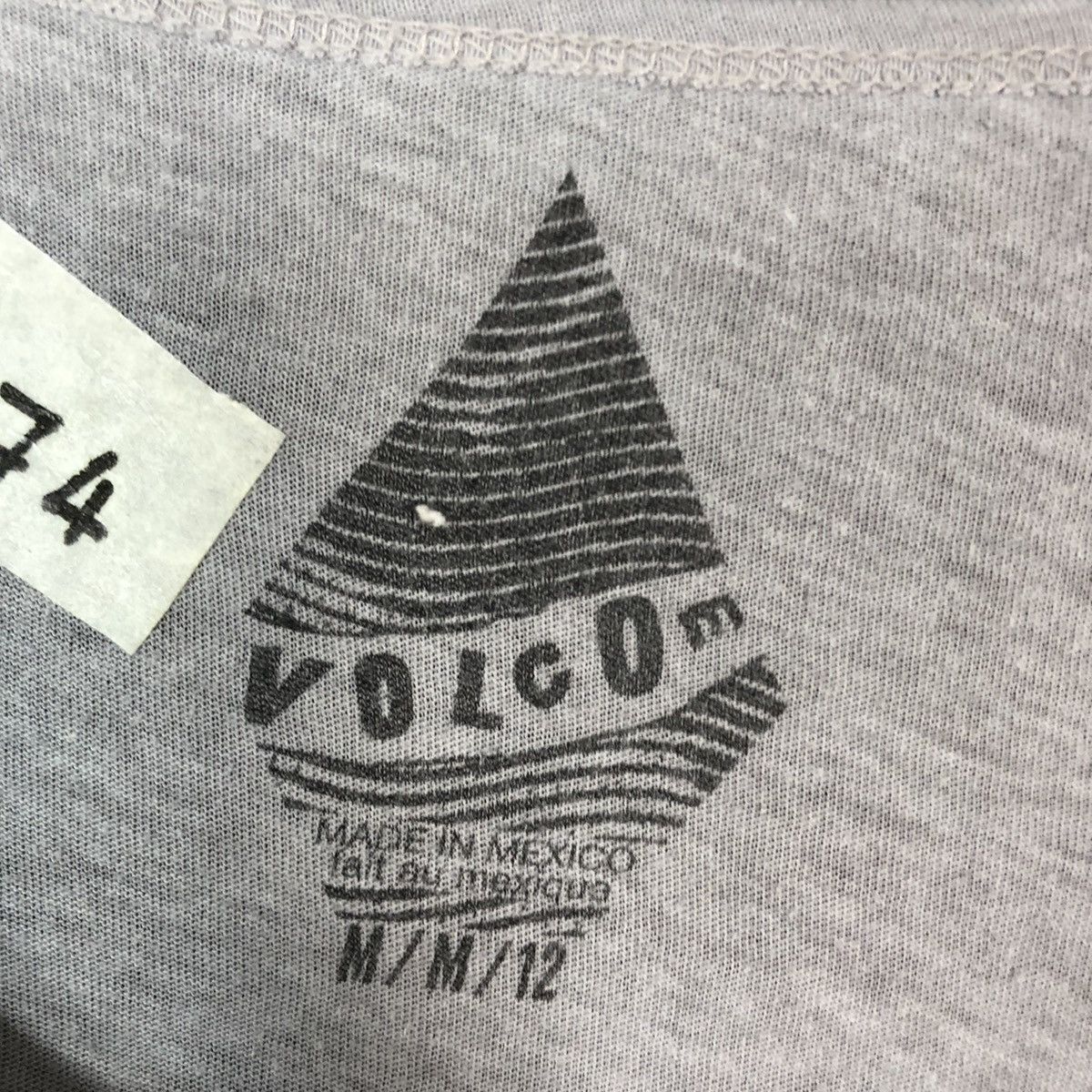Seditionaries × Volcom Pink Is Punk volcom Grey Short Sleeve Tshirt #3574 Size M / US 6-8 / IT 42-44 - 9 Thumbnail