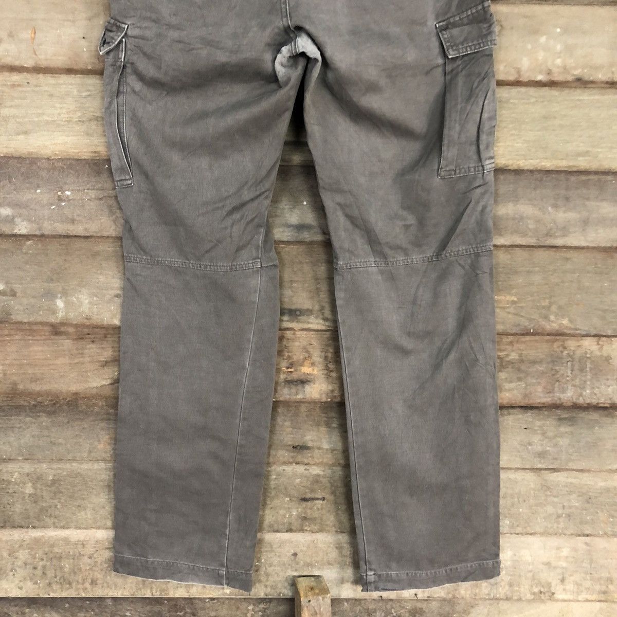 Japanese Brand DL Uniqlo Grey Multipocket utility Cargo Pants #c1017 Size US 32 / EU 48 - 10 Thumbnail
