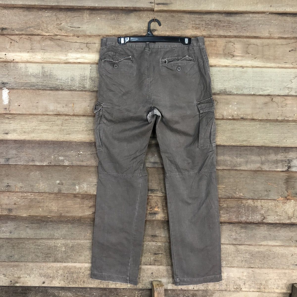 Japanese Brand DL Uniqlo Grey Multipocket utility Cargo Pants #c1017 Size US 32 / EU 48 - 8 Thumbnail