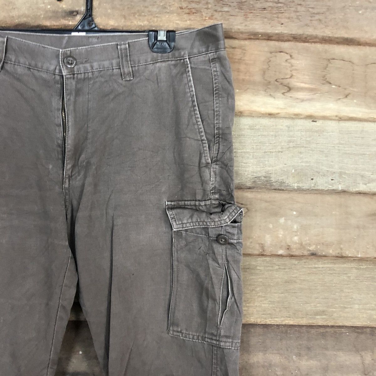 Japanese Brand DL Uniqlo Grey Multipocket utility Cargo Pants #c1017 Size US 32 / EU 48 - 5 Thumbnail
