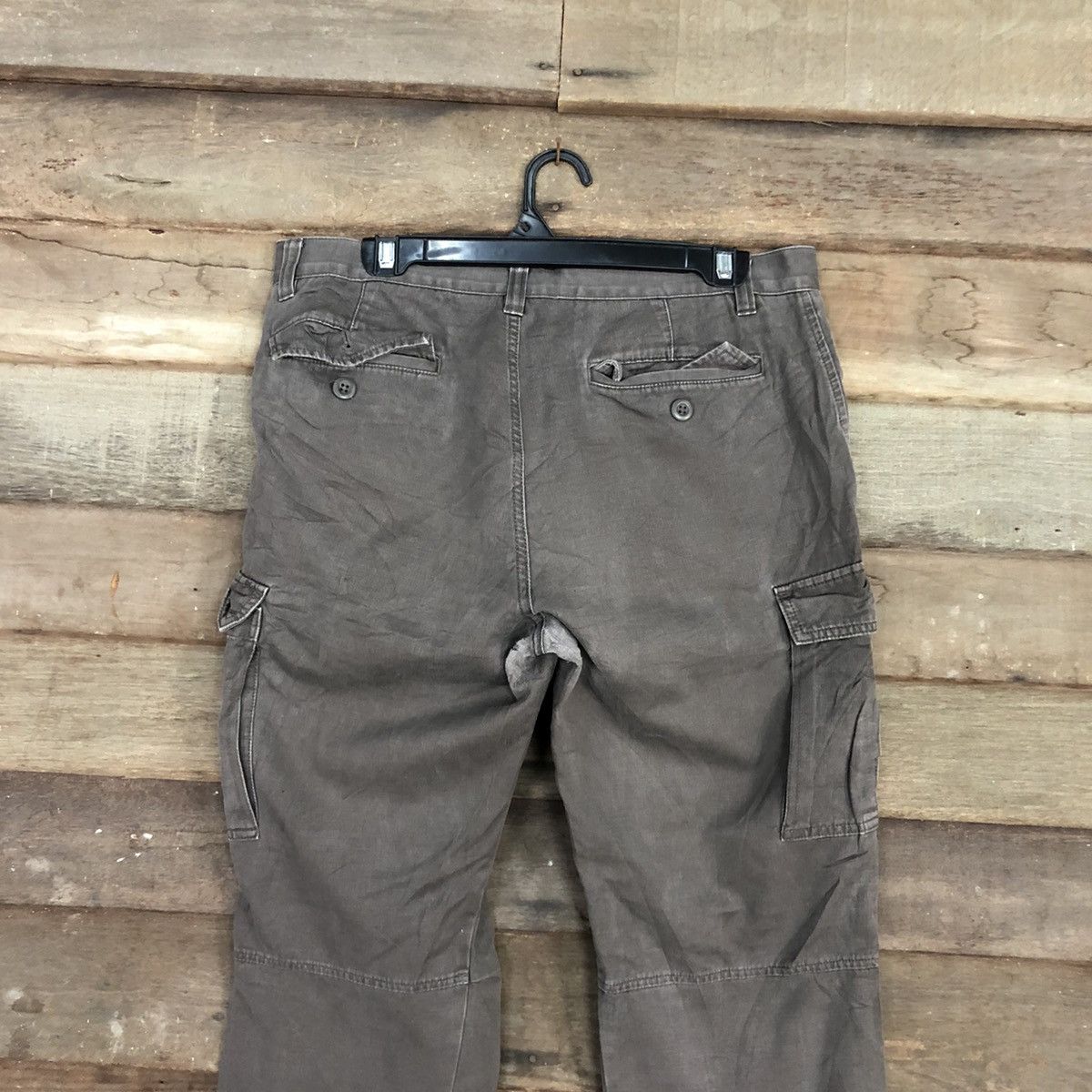 Japanese Brand DL Uniqlo Grey Multipocket utility Cargo Pants #c1017 Size US 32 / EU 48 - 9 Thumbnail