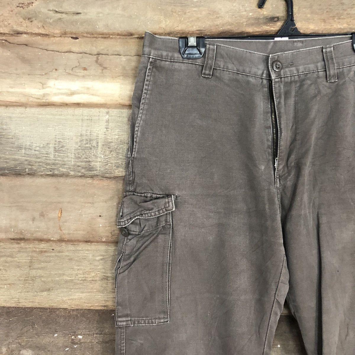 Japanese Brand DL Uniqlo Grey Multipocket utility Cargo Pants #c1017 Size US 32 / EU 48 - 6 Thumbnail