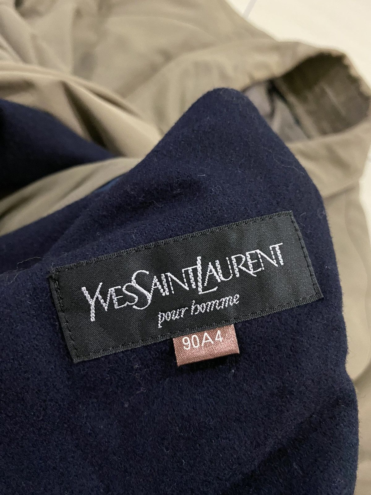 Yves Saint Laurent Yves Saint Laurent Ysl Trench Coat / long jacket Size US L / EU 52-54 / 3 - 14 Thumbnail