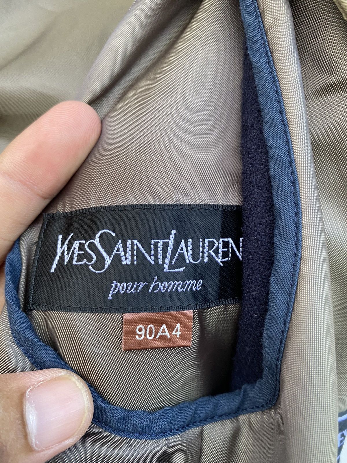 Yves Saint Laurent Yves Saint Laurent Ysl Trench Coat / long jacket Size US L / EU 52-54 / 3 - 8 Thumbnail