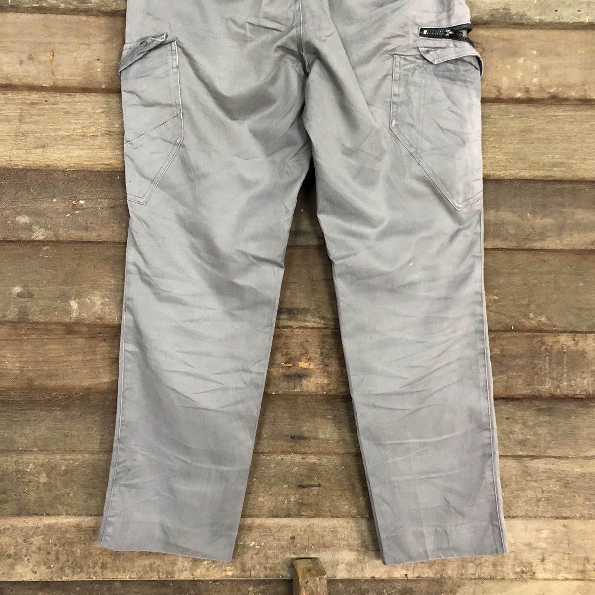 Japanese Brand Japan Grey Multipocket Cargo Pants #c1024 Size US 28 / EU 44 - 10 Thumbnail