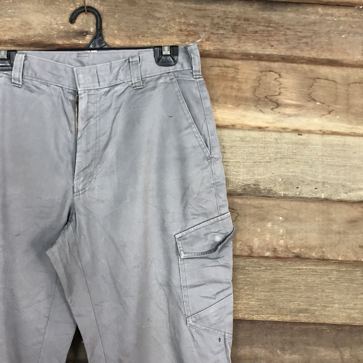 Japanese Brand Japan Grey Multipocket Cargo Pants #c1024 Size US 28 / EU 44 - 5 Thumbnail