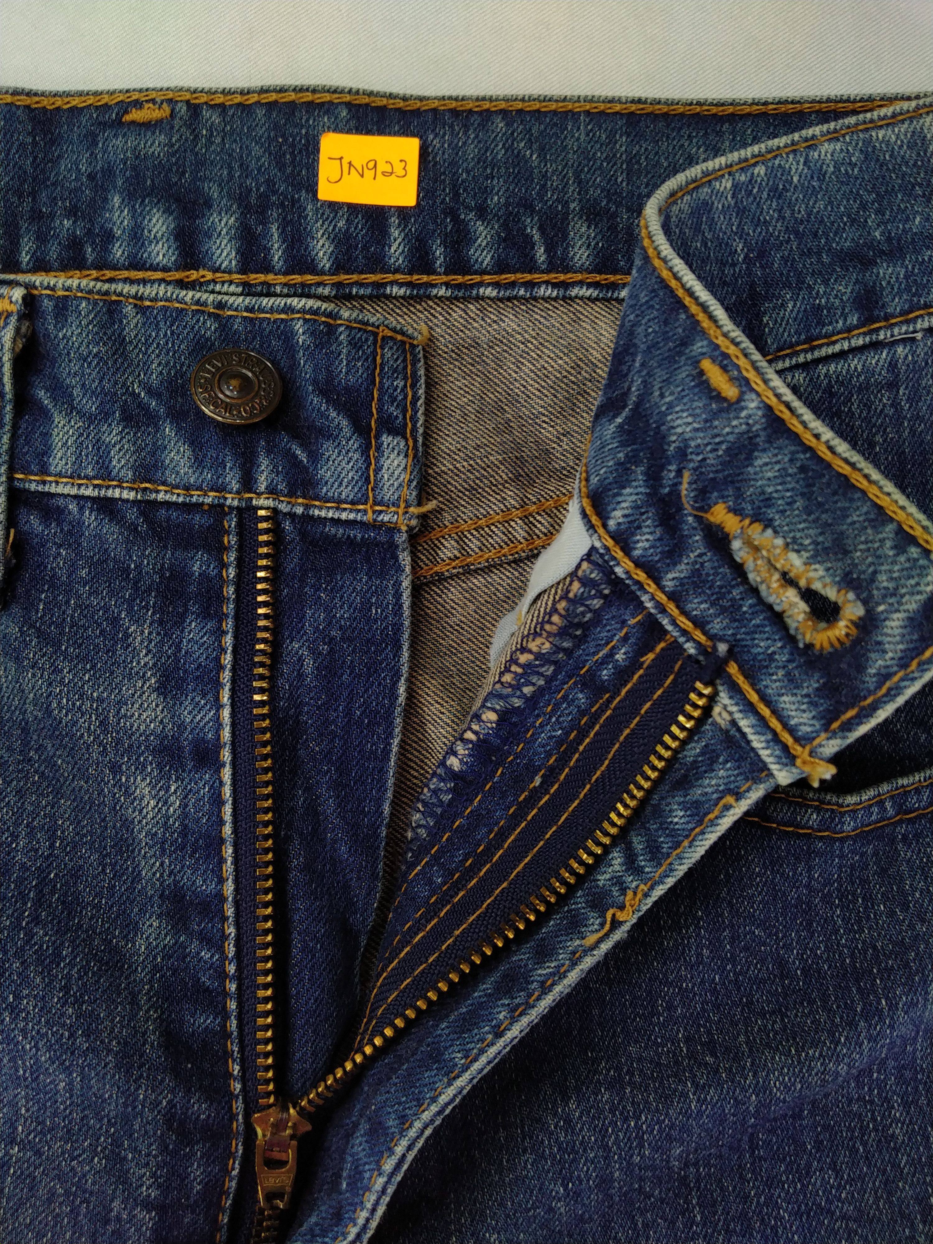 Levi's Faded Blue Vintage Levi's 512 Jeans 29x30.5 Denim -JN923 Size US 29 - 6 Thumbnail